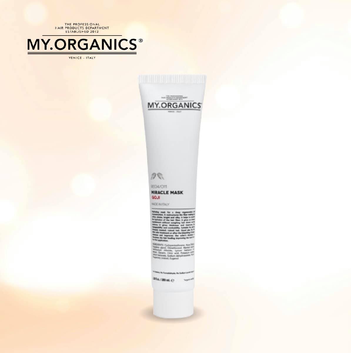 MY.ORGANICS 閃亮水凝髮膜 200ml