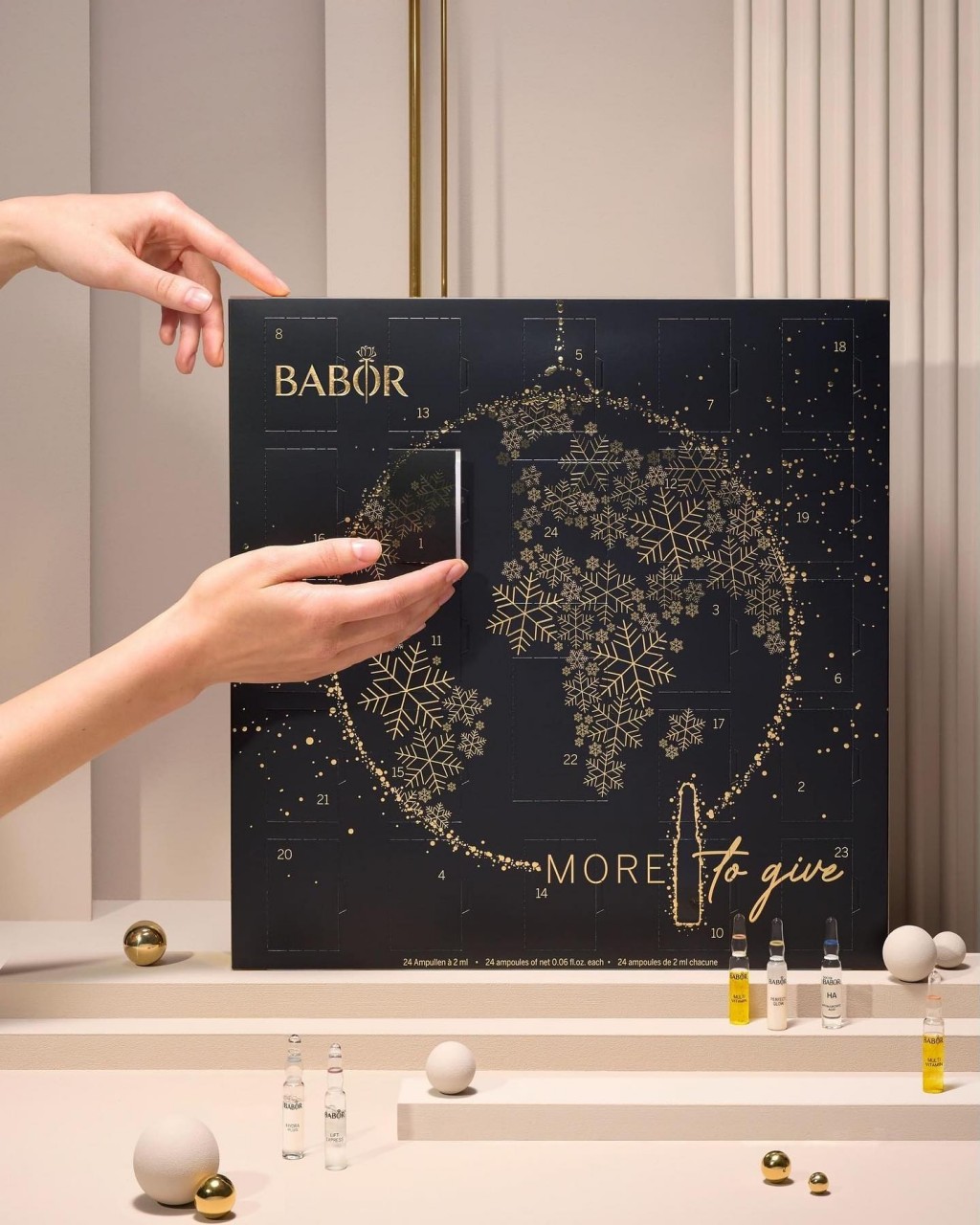 BABOR 24天皇牌精華倒數月曆
